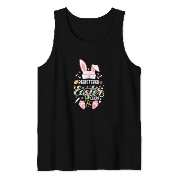 Discover Registered Easter Day nurses Crew Bunny Ears nurses Life Tank Tops