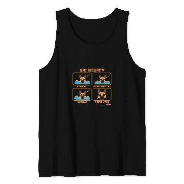 Discover Funny German Shepherd Safety Tank Tops