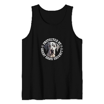 Discover Protected by Great Dane Security Tank Tops