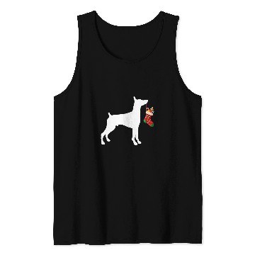 Discover Miniature Pinscher Christmas Stocking Stuffer Dog Tank Tops