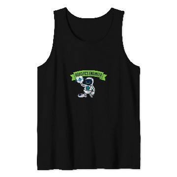 Discover Robotics Engineer Computer Science Engineering Professor Tank Tops