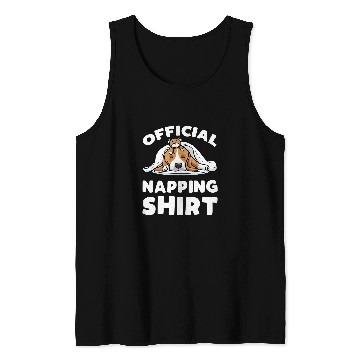 Discover Official Napping s Beagle Dog English Beagle Sleeping Tank Tops