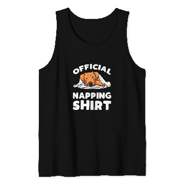 Discover Rhodesian Ridgeback Dog Sleeping Tank Tops