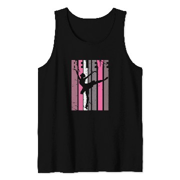 Discover Retro Ballet Ballerina Dancing Classical vintages Distressed Tank Tops