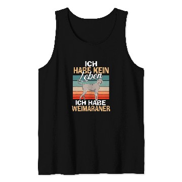 Discover Weimaraner dog lovers Tank Tops