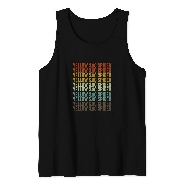 Discover Yellow Sac Spider Retro Tank Tops