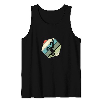Discover Motocross motorcycle rider 27 Tank Tops