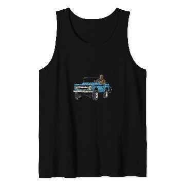 Discover Sasquatch Mountain Biking Adventure Tank Tops