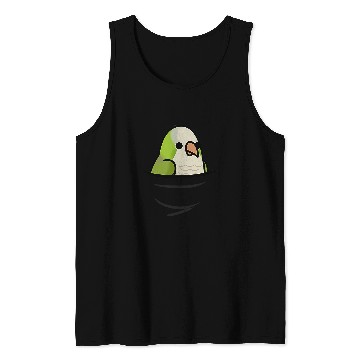 Discover Quaker Parrot Pocket Birds Range Tank Tops