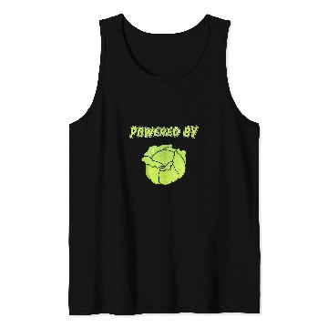 Discover Powered By Cabbage Tank Tops