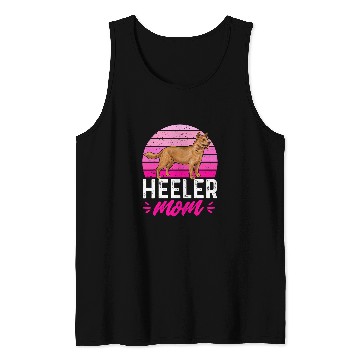 Discover Red Heeler Mom Australian Cattle Dog Mom Tank Tops