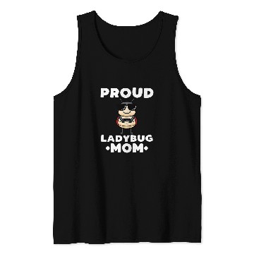 Discover Womens Proud Ladybug Mom Ladybird Tank Tops