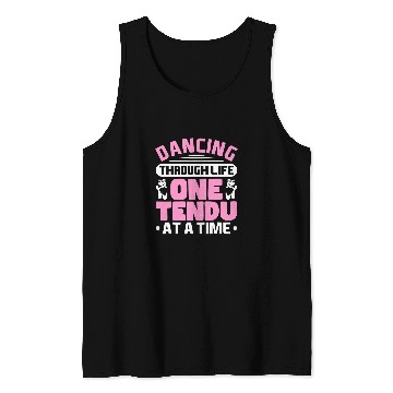 Discover Tendu Combination Ballet Barre Tendu Exercise Tank Tops