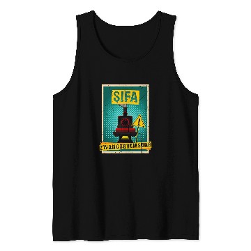 Discover Model building railway train driver hobby work SIFA Tank Tops