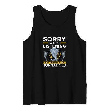 Discover Tornadoes Weather Forecaster Meteorologist Storm Chaser Tank Tops