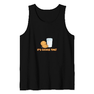 Discover Its Cookie Time Cookies and Milk Tank Tops