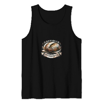 Discover Sourdough University Breaducated Baking Humor Artisan Bread Tank Tops