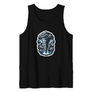 Discover Tornado Storm Tornados Twister Weather Chaser Meteorologist Tank Tops
