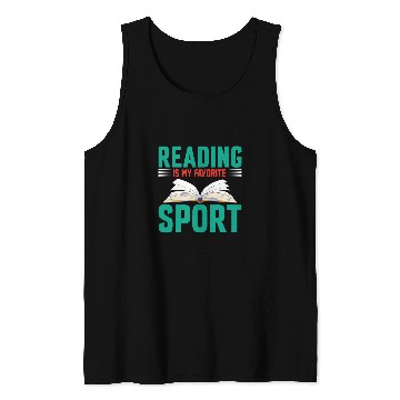 Discover Reading is My Favorite Sport The Bookworm Olympics Tank Tops