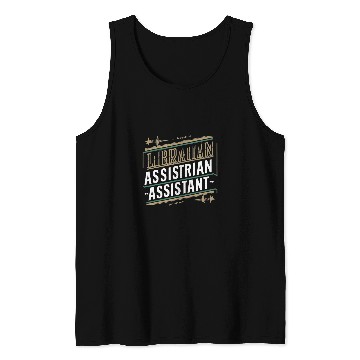 Discover librarian assistant Tank Tops