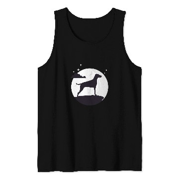 Discover Weimaraner Dog Retro 33 Tank Tops