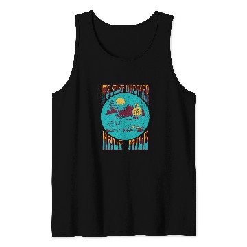 Discover Its Just another half mile retro hiking Tank Tops