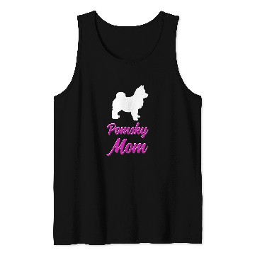 Discover Pomsky Owner Dog Mom Apparel Tank Tops
