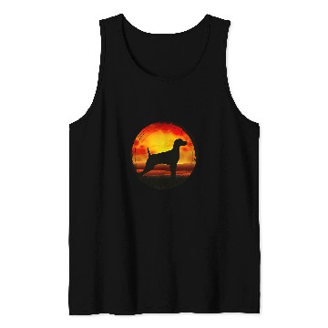 Discover Weimaraner Dog Retro 18 Tank Tops