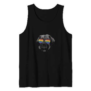 Discover Pride Month leonberger Rainbow Flag Tank Tops