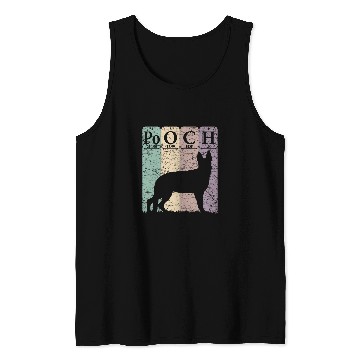 Discover German Shepherd Dog Periodic Table Elements Dog Pooch Tank Tops