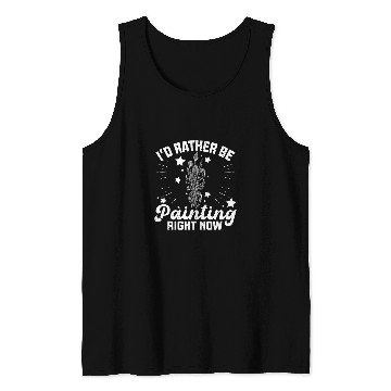 Discover Painting paintbrush art visual arts drawing painter acrylic 3 Tank Tops