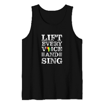 Discover Juneteenth Lift Every Voice Sing Black History Month Anthem 8 Tank Tops