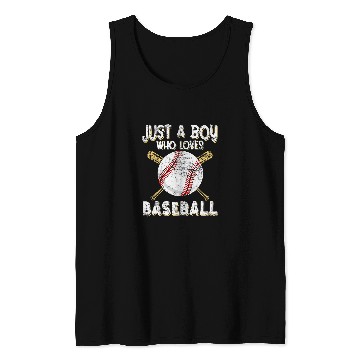 Discover Just a Boy who loves Baseball Pitcher Pitch Catcher Dad Tank Tops