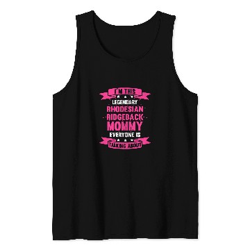 Discover Rhodesian Ridgeback Mom 1 Tank Tops