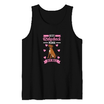 Discover Rhodesian Ridgeback Mama Tank Tops