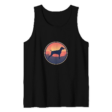 Discover Weimaraner Dog Retro 26 Tank Tops