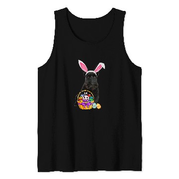Discover Dog Scottish Terrier Easter Egg Funny Scottish Terrier Easter Tank Tops