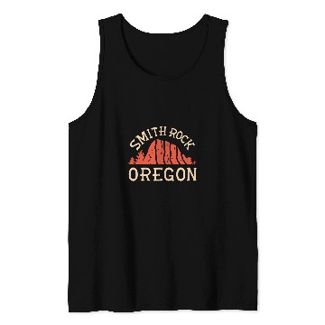 Discover Smith Rock Oregon Rock Climbing State Park Tank Tops