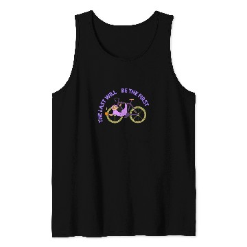 Discover Man Cyclist Cycling Bicycle Funny Sloth Tank Tops