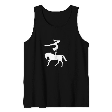 Discover Vaulting Gymnastic Horse Acrobatics Gymnastics Tank Tops