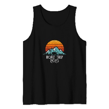 Discover Summer Vacation Camping Outfit Road Trip Tank Tops