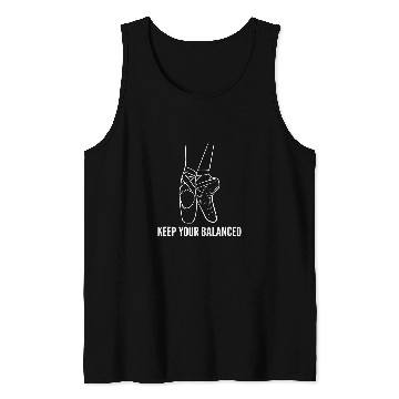 Discover Keep your balanced Ballerina Mom Tank Tops