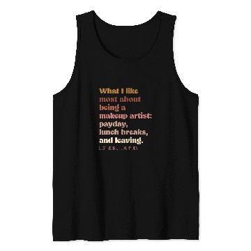 Discover Moody makeup artist Boho vintages funny Tank Tops
