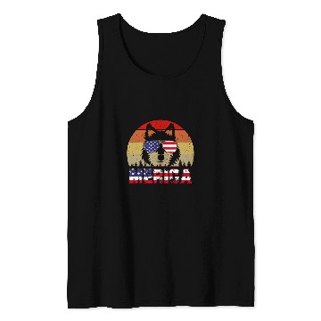 Discover Liberty Freedom vintages Design Merica Husky Tank Tops