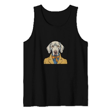 Discover Weimaraner vintages Style 1 Tank Tops
