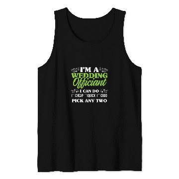 Discover Wedding Officiant Any Two Internet Ordained Minister 23 Tank Tops