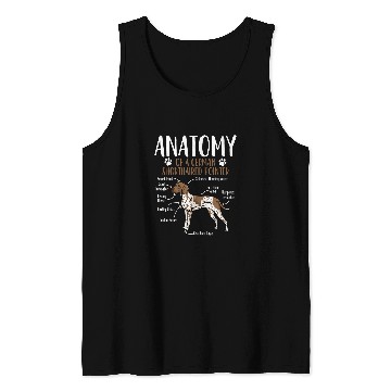 Discover German Shorthaired Pointer Dog Anatomy Tank Tops