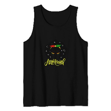 Discover Juneteenth Real Independence African American Pride Tank Tops