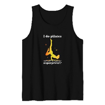 Discover Pilates Graphic Fitness Exercise Pilates Instructor Workout 25 Tank Tops