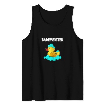 Discover Rubber duck lifeguard Tank Tops